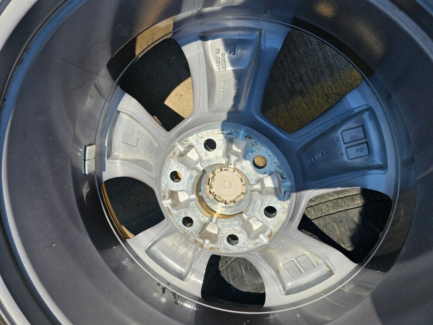 20" Dodge Ram 1500 OEM Laramie wheels rims 2674 tires 2021 2022 2023 2024 2025