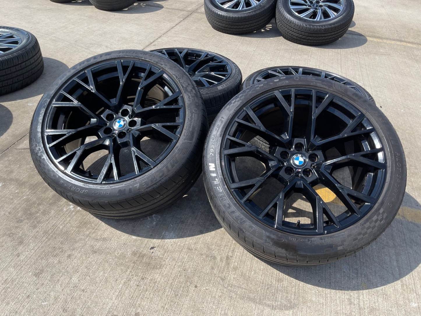 21" + 22" BMW X7M X6M XB7 X5 X6 X7 OEM Series wheels rims 2022 2023 2024 2025