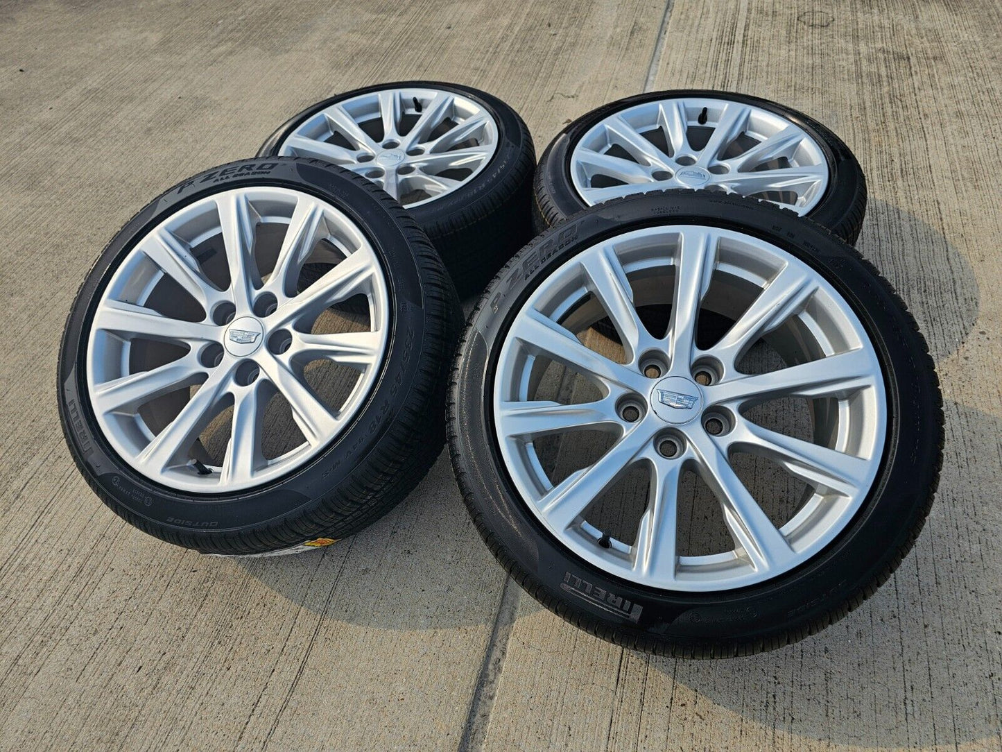 18" Cadillac CT5 Platinum wheels rims 4836 tires 2022 2023 2024 2025 NEW