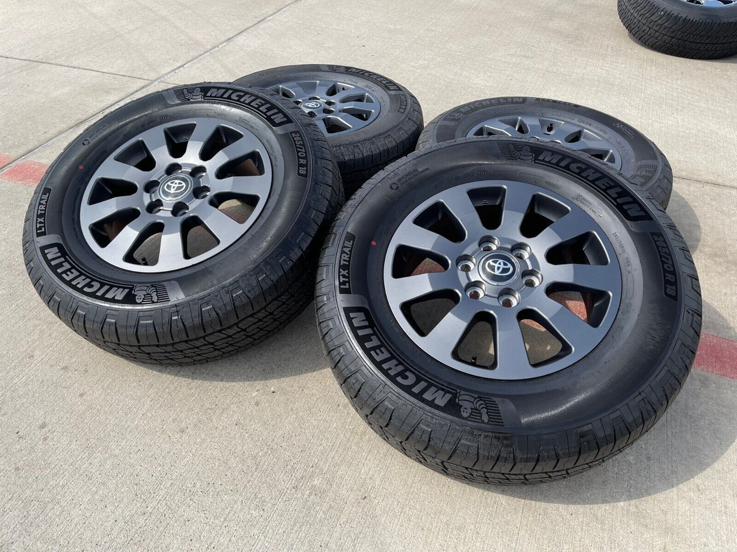 18" Toyota Land Cruiser OEM wheels rims 95952 Tundra Sequoia 2024 2025 2026 NEW