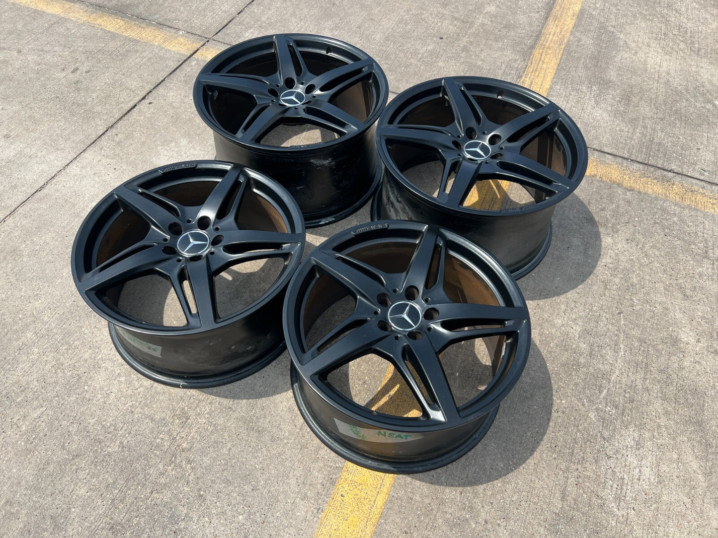 19 + 20" Mercedes AMG GT OEM 85472 85473 C63 E63 rims wheels