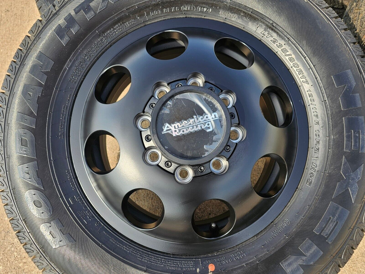 17" American Racing AR204 Dodge Ram 3500 DUALLY OEM wheels rims 8x165 8x6.5 NEW