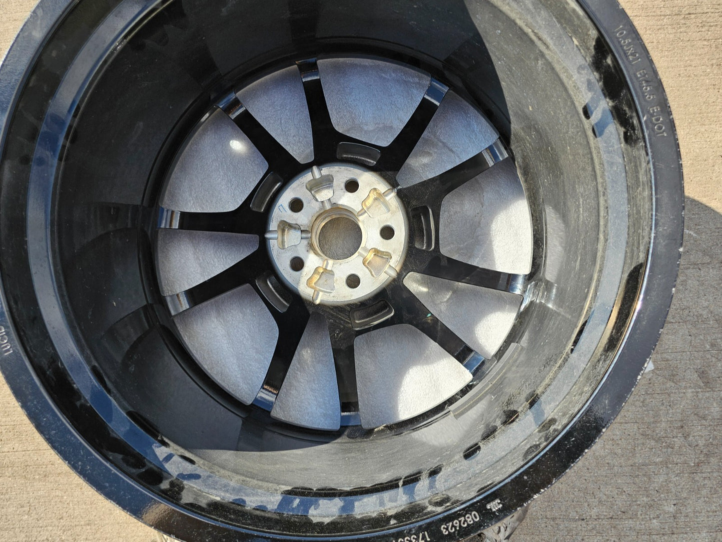 21" Lucid Sapphire Air OEM Grand Touring wheel rim REAR 2022 2023 2024 2025 2026