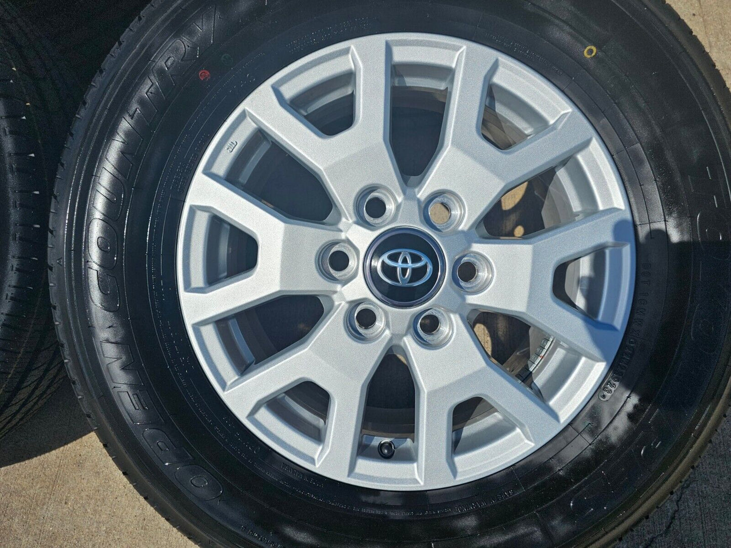 17" Toyota Tacoma 4Runner TRD OEM wheels rims tires 2024 2025 NEW