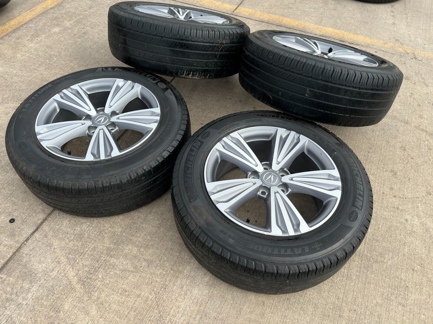 18" Acura MDX OEM wheels rims 71844 Honda Ridgeline Pilot tires