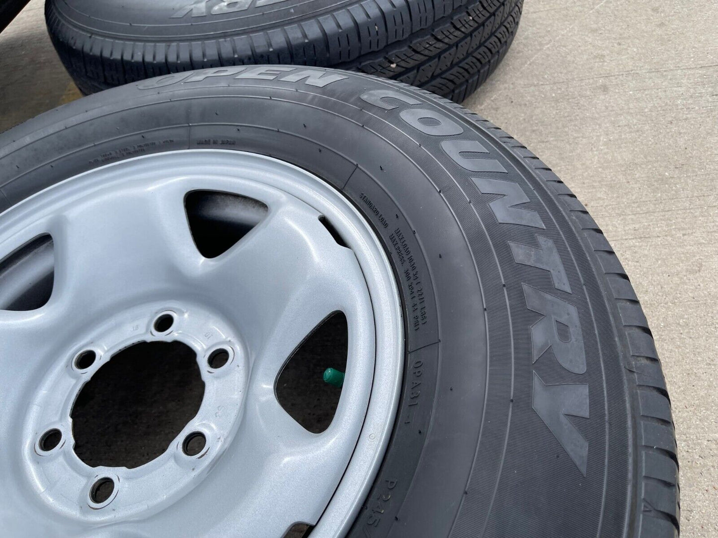 16" Toyota Tacoma OEM steel wheels rims 75192 tires 2019 2020 2021 2022 2023