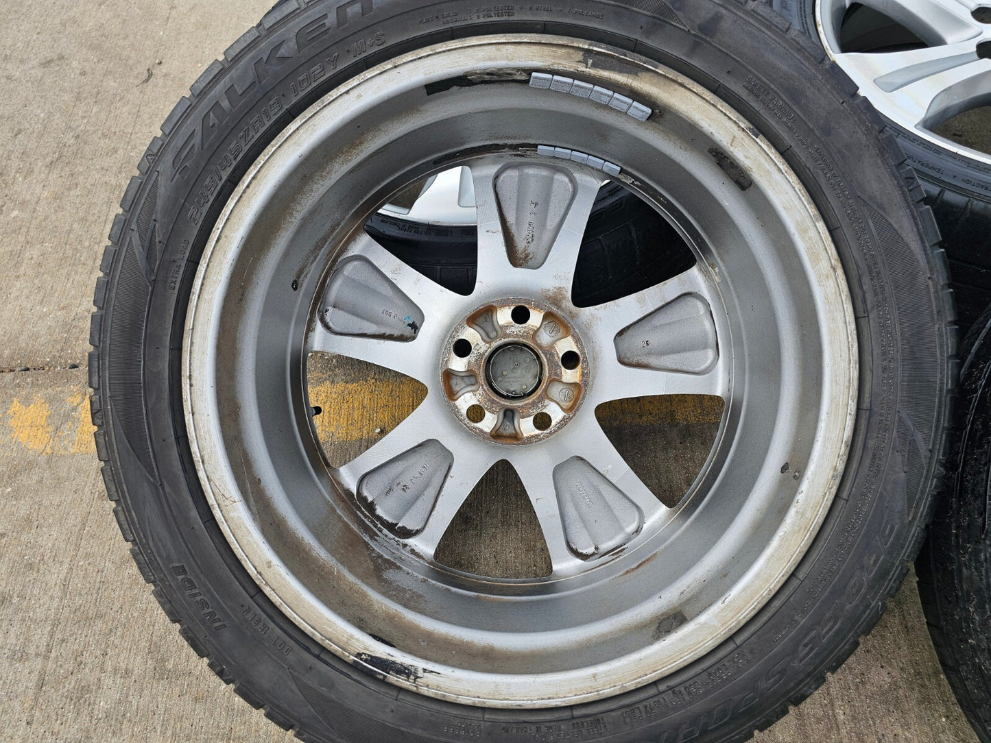 19" Toyota Highlander Rav4 XLE OEM 69536 Camry Avalon wheels rims