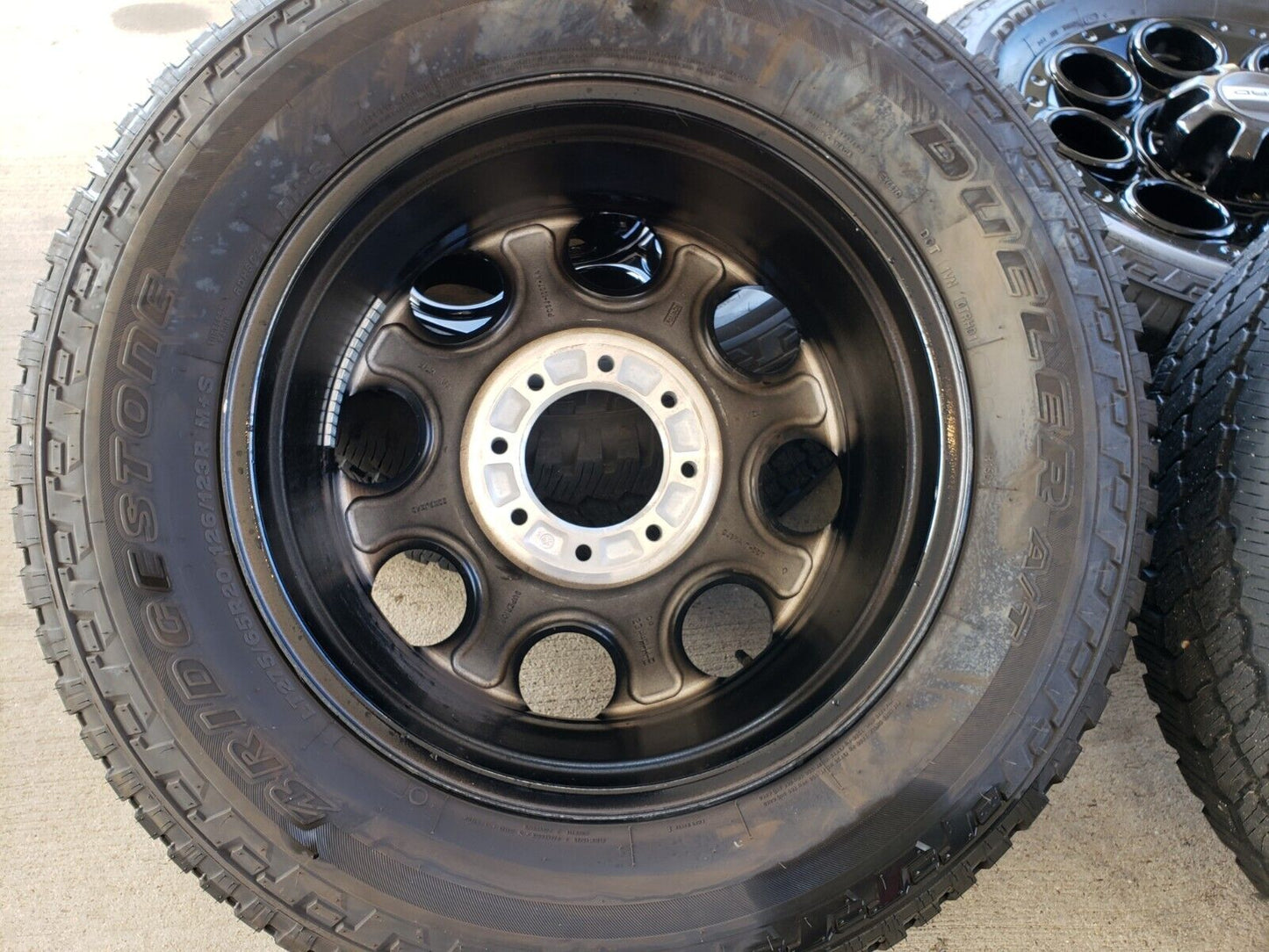 20" Ford F-250 F-350 OEM black TREMOR wheels rims 10299 tires 2023 2024