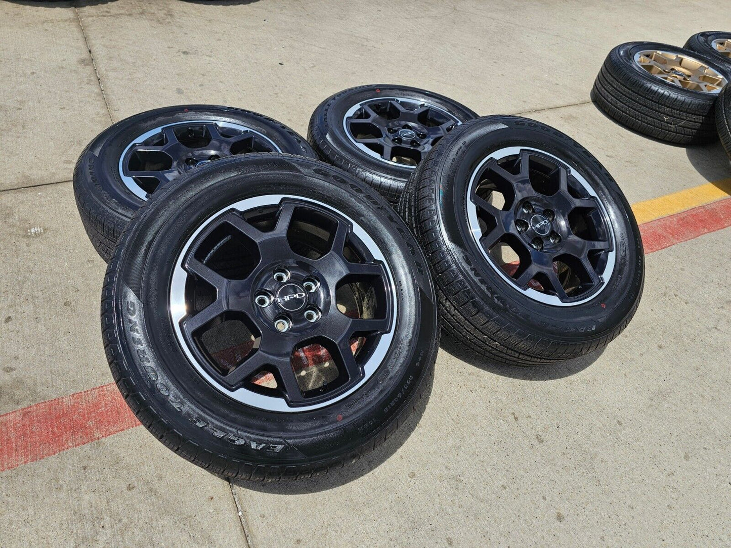18" Honda Ridgeline Pilot HPD OEM black wheels rims 18089 MDX 2024 2025 NEW