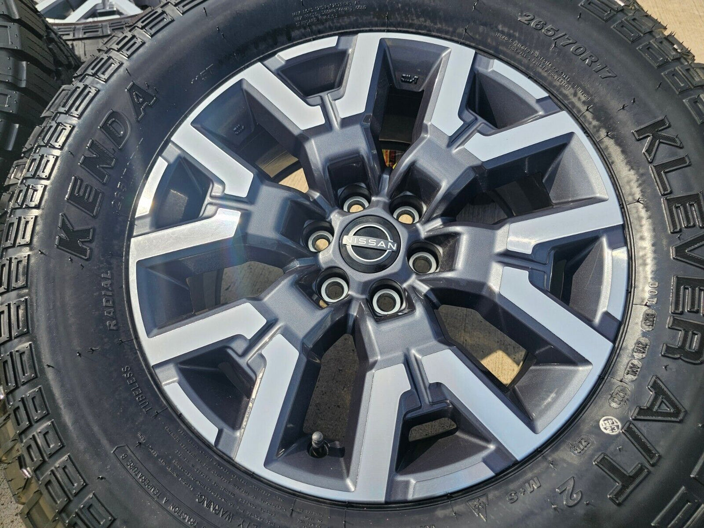 17" Nissan Frontier OEM Desert Runner 62832 wheels rims tires 2023 2024 2025 NEW