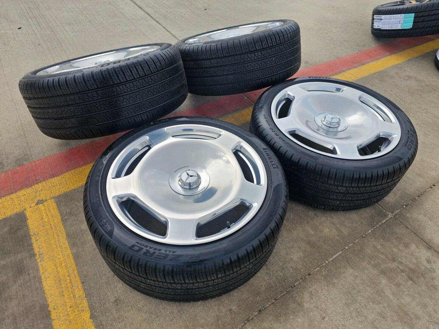 20" Mercedes MAYBACH S550 S600 S65 S63 OEM wheels rims 2023 2024 2025 NEW