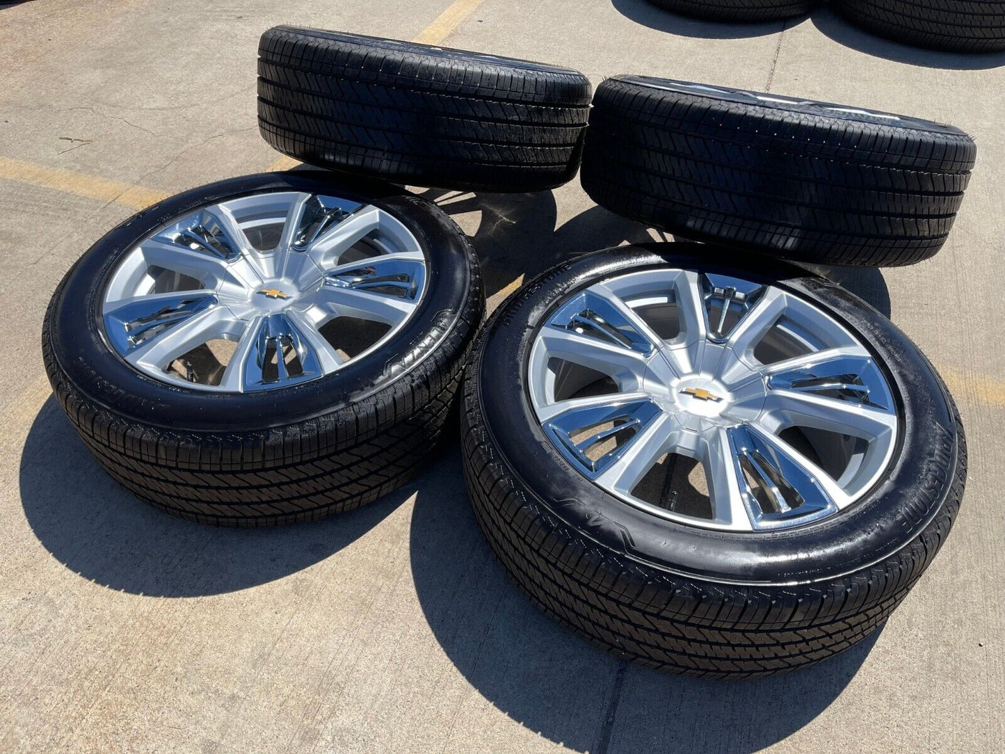 22" Chevy Tahoe RST OEM wheels rims 96951 Silverado Suburban 2023 2024 2025 NEW