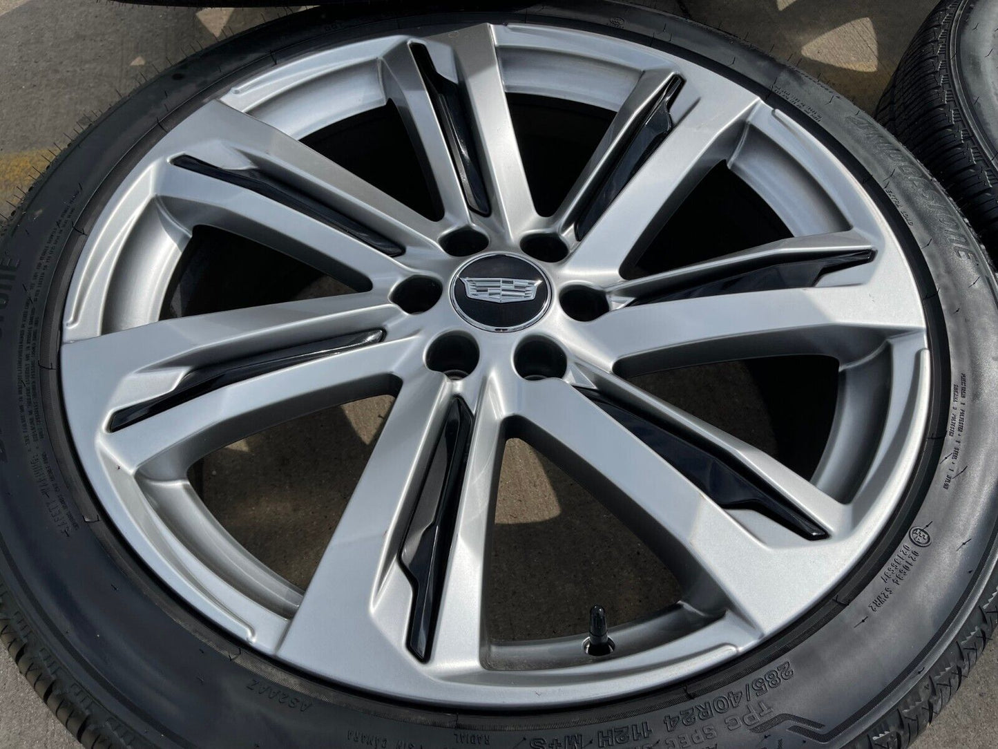 24" Cadillac Escalade V OEM wheels rims tires 2022 2023 2024 2025 2026 NEW