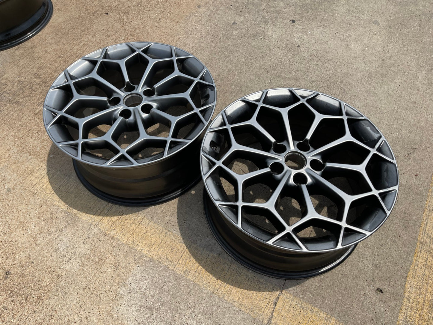 19" Hyundai Genesis G70 G80 G90 OEM 71015 wheel rim FRONT 2021 2022 2023 2024