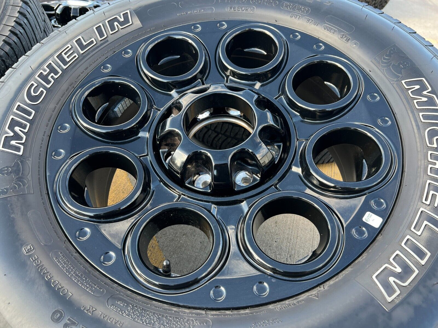 20" Ford F-250 F-350 OEM black TREMOR wheels rims 10299 tires