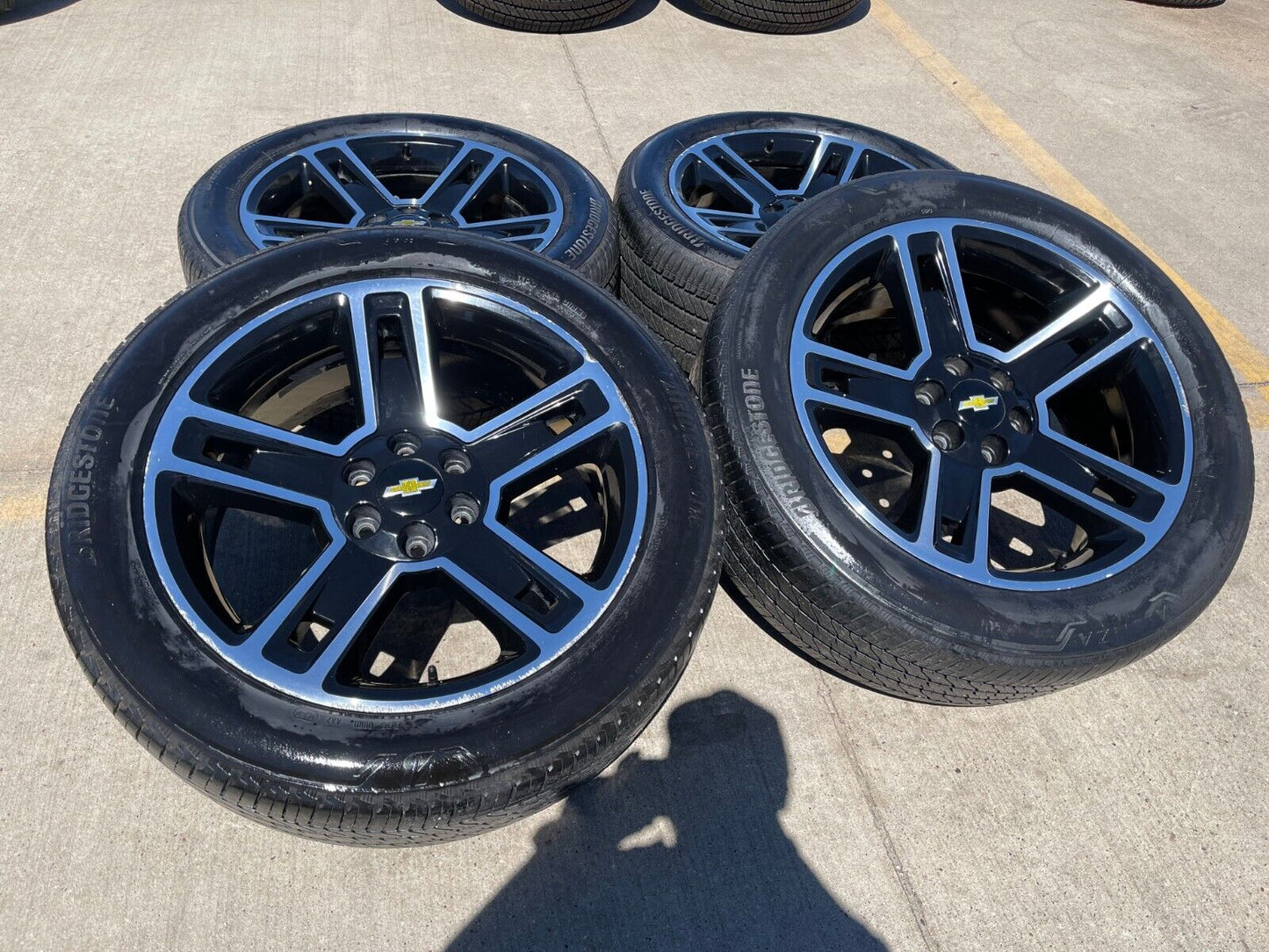22" Chevy Tahoe GMC Yukon Sierra OEM Replica wheels rims Silverado 5664 Escalade
