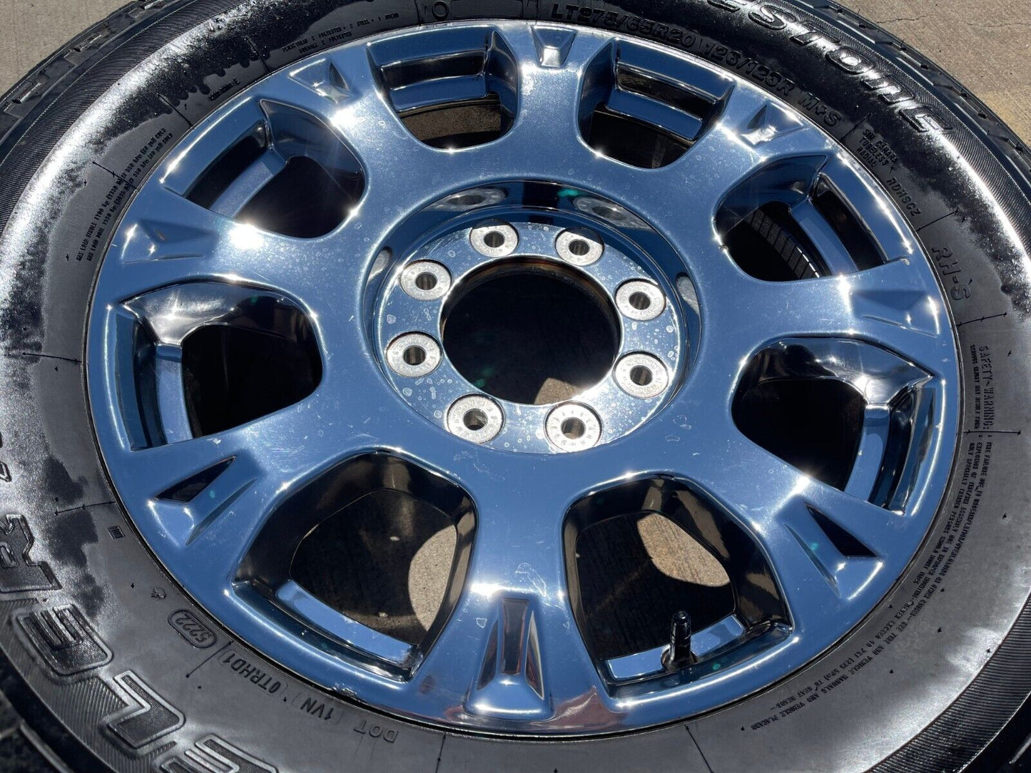 20" Ford F-250 F-350 KING RANCH OEM 10291 rim wheel 2020 2021 2022 2023 2024