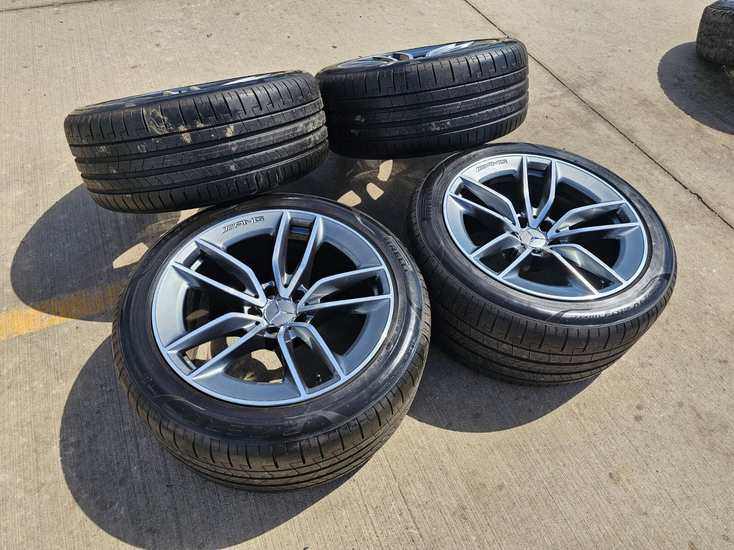 19" Mercedes AMG GT GT43 GT53 OEM wheels rims tires NEW