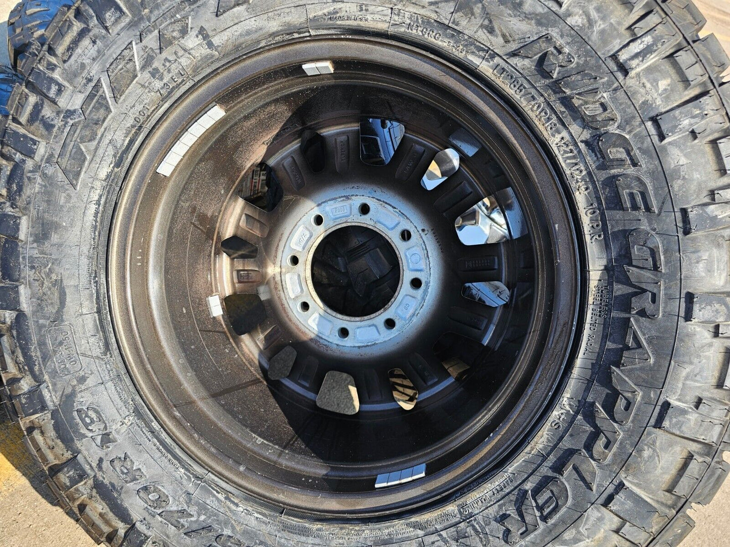 18" Ford F-250 F-350 OEM TREMOR FX-4 rims wheels 10289 tires NITTO 34" NEW