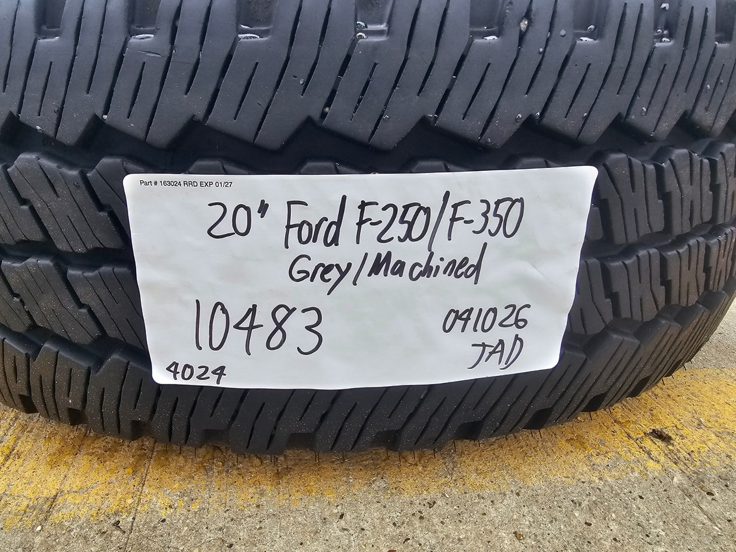 20" Ford F-250 F-350 OEM LIMITED Platinum wheel 10302 10483 rim 2024 2025 2026