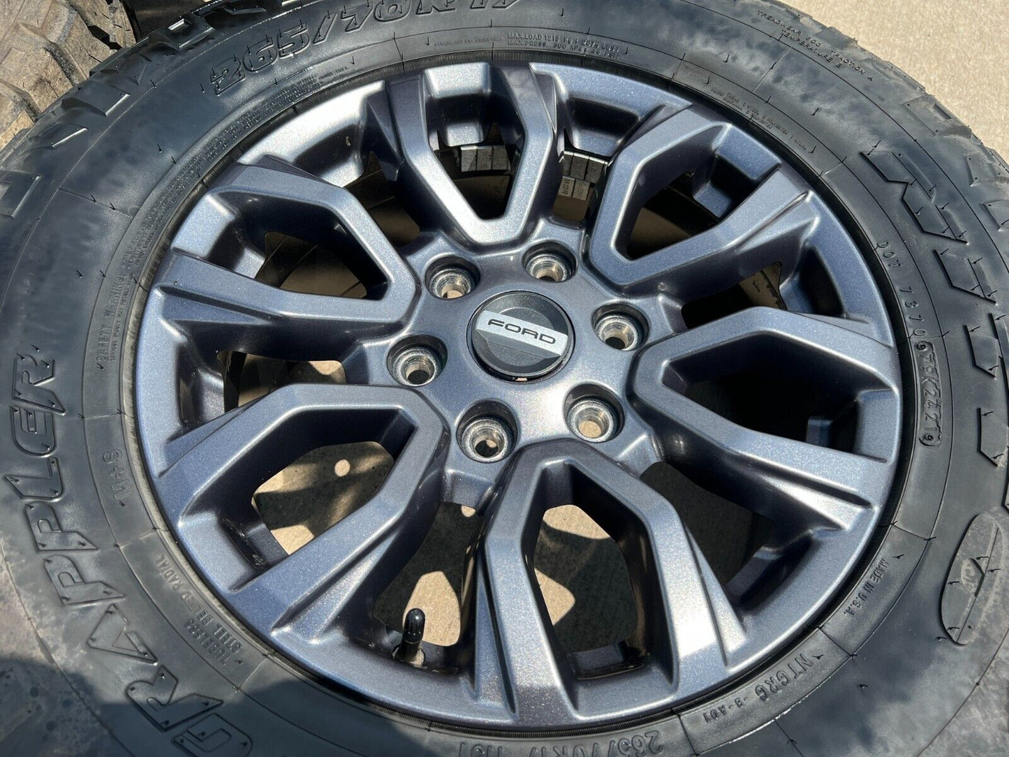 17" Ford Bronco wheels rims 10230 Ranger 2020 2021 2022 2023 2024 2025
