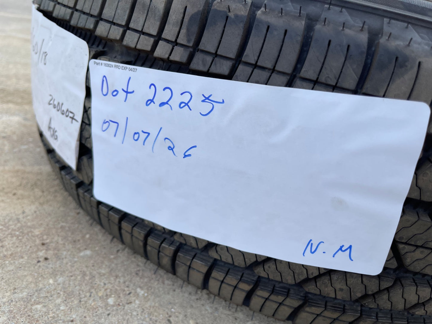 (1) 235/60/18 Bridgestone Alenza A/S Ultra tire single 107W M+S 235/60r18 NEW
