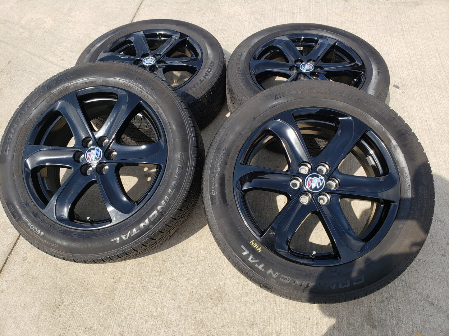20" Buick Enclave OEM wheels rims Blazer Acadia Cadillac 4154 XT6