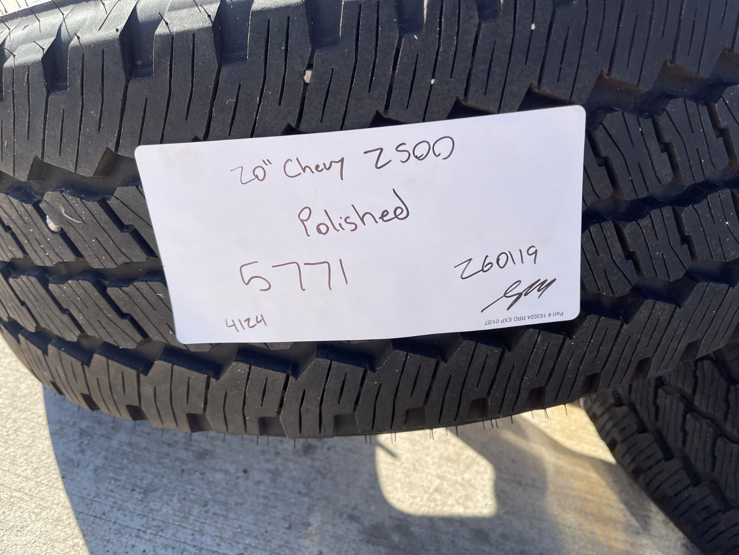 20" Chevy Silverado ZR2 GMC Sierra AT4X 2500 OEM 5771 5801 5826 wheels rims NEW