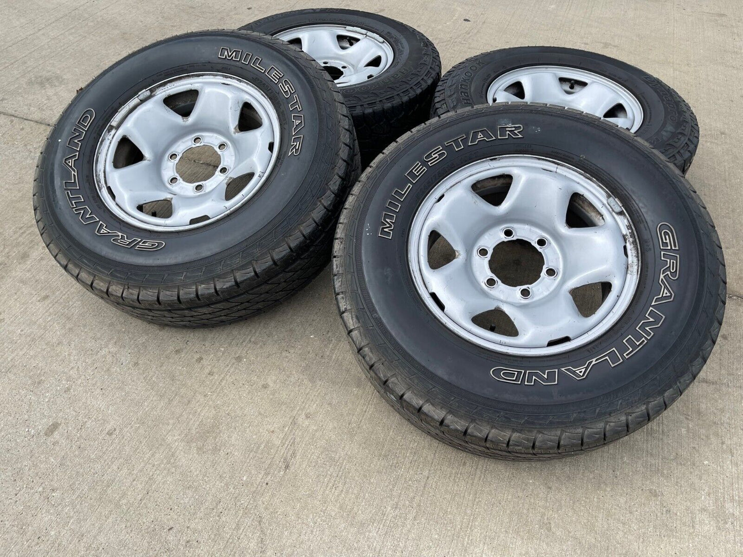 16" Toyota Tacoma OEM steel wheels rims 75192 tires 2019 2020 2021 2022 2023