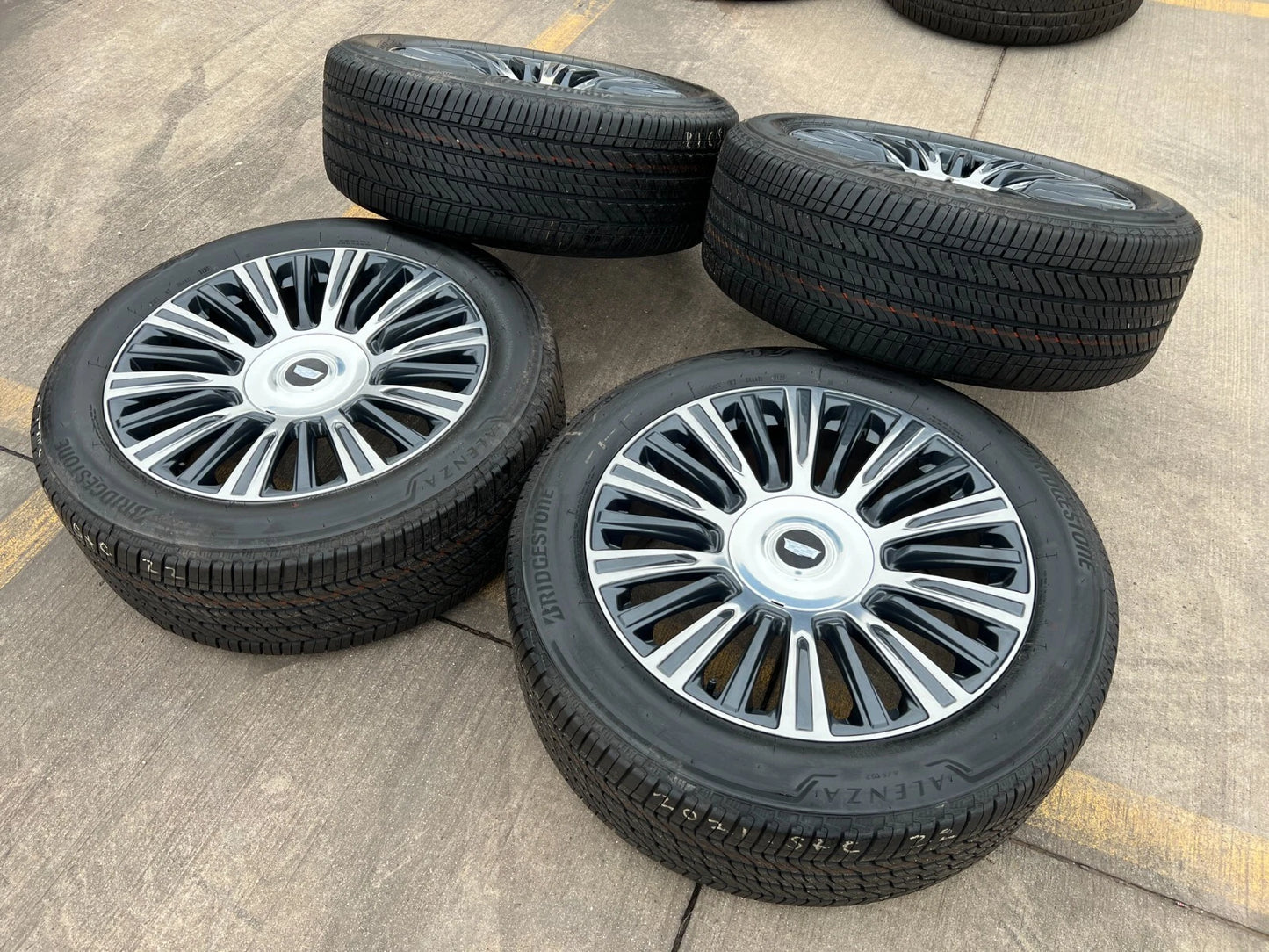 22" Cadillac Escalade Platinum OEM 4876 95167 wheels rims 2023 2024 2025 NEW