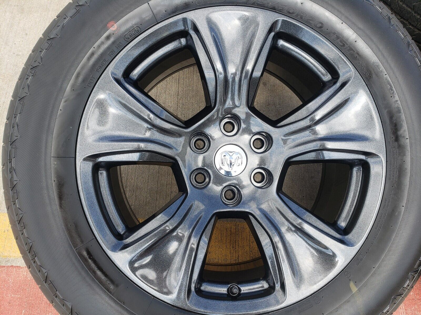 20" Dodge Ram 1500 OEM Laramie wheels rims 2674 tires 2022 2023 2024 NEW