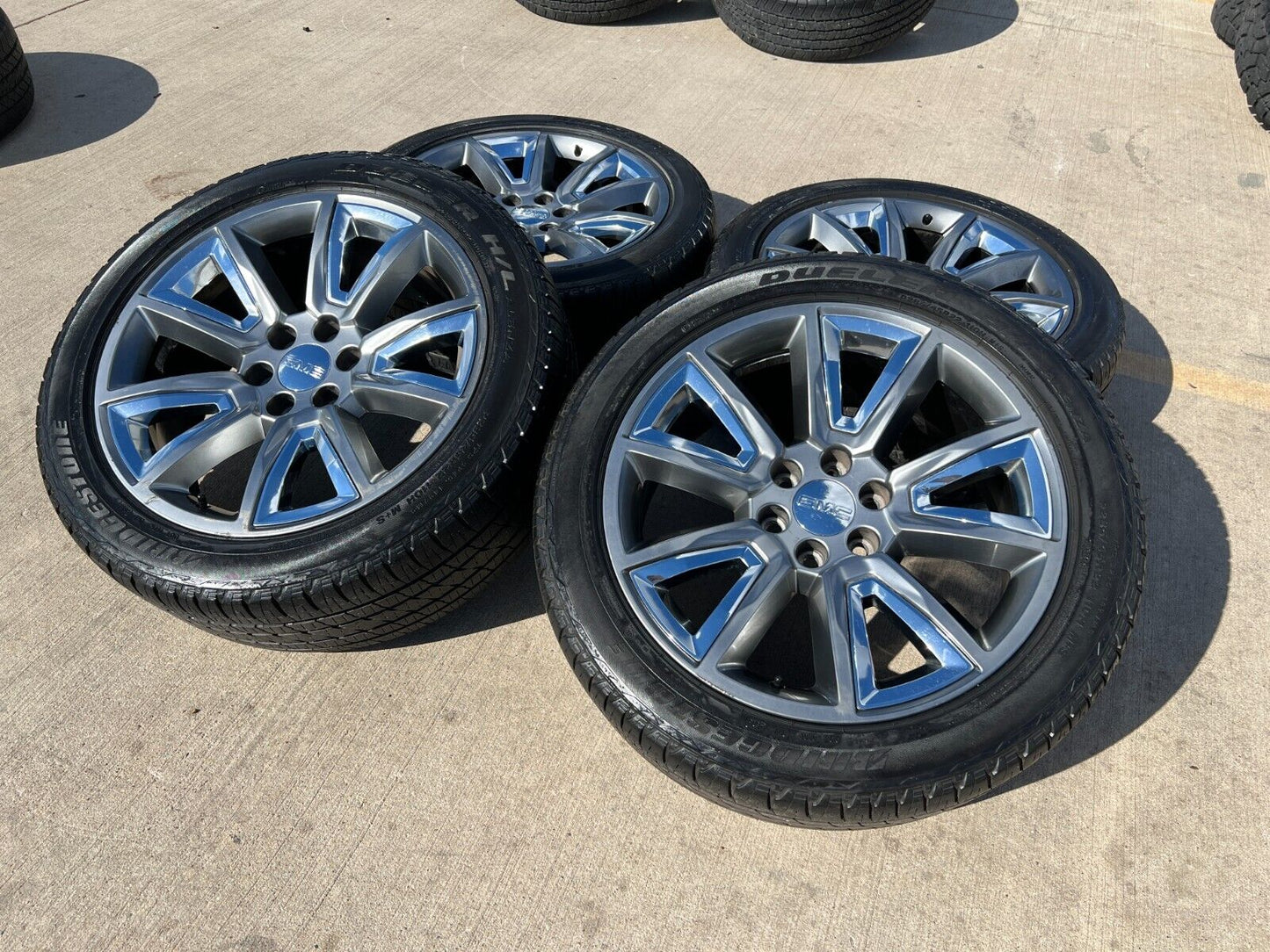 22" Chevy Tahoe Silverado Suburban chrome 5696 OEM wheels rims 2017 2018 2019