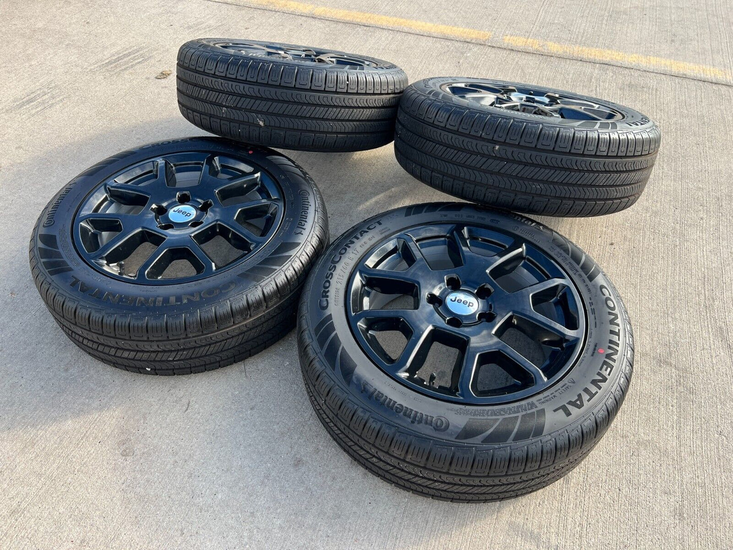 17" Jeep Cherokee wheels OEM rims Compass 9257 9225 Renegade NEW