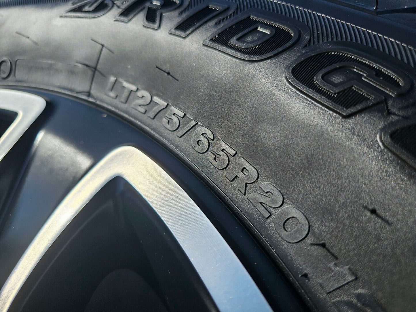 20" Ford F-250 F-350 OEM Lariat Platinum wheels rims 10486 tires 2024 2025 NEW
