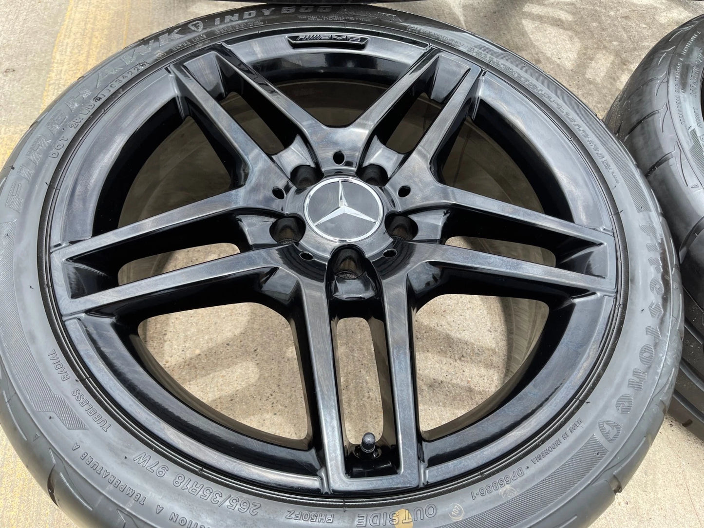 18" Mercedes E350 E550 C300 C E S Class AMG OEM 85458 85398 wheels rims tires