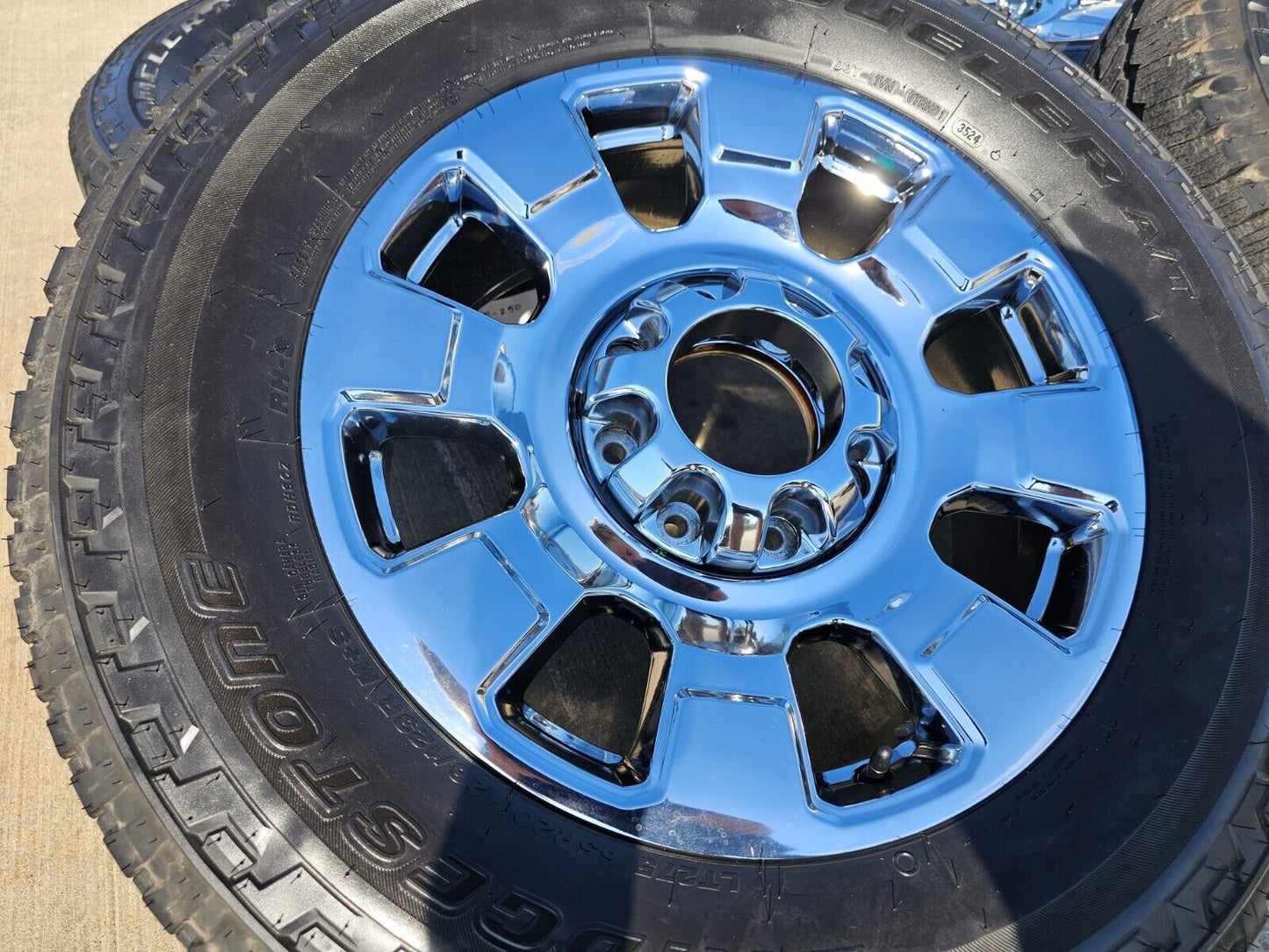 20" Ford F-250 F-350 OEM KING RANCH chrome 10295 wheels rims 2024 2025 NEW