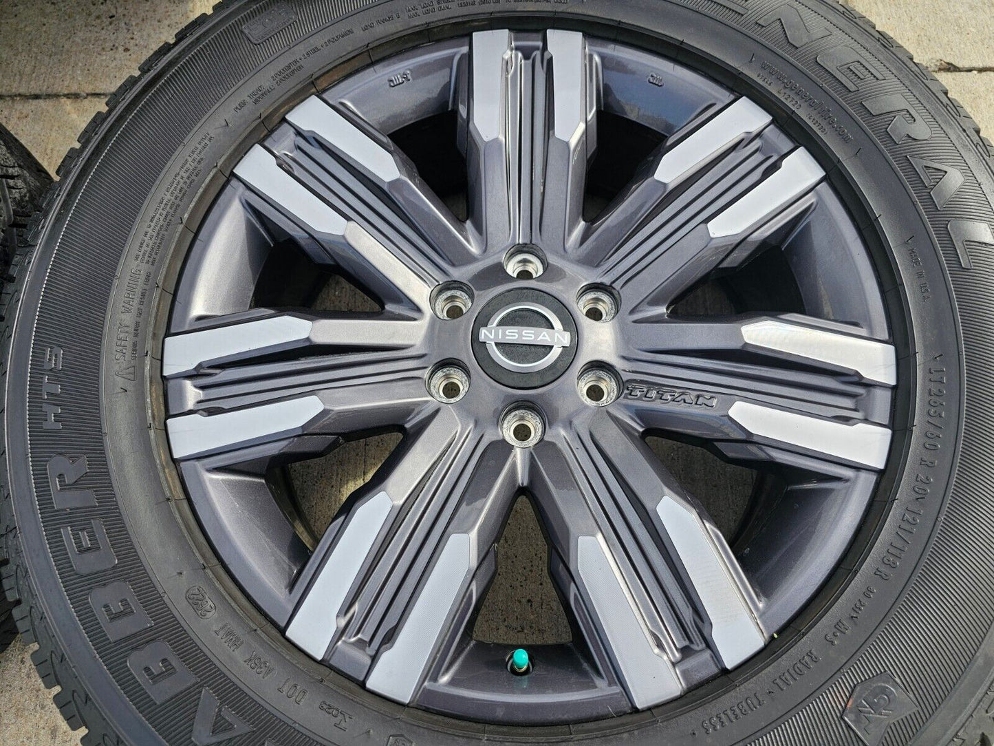 20" Nissan Titan XD Pro-4X OEM wheels rims tires 2019 2020 2021 2022 2023 2024