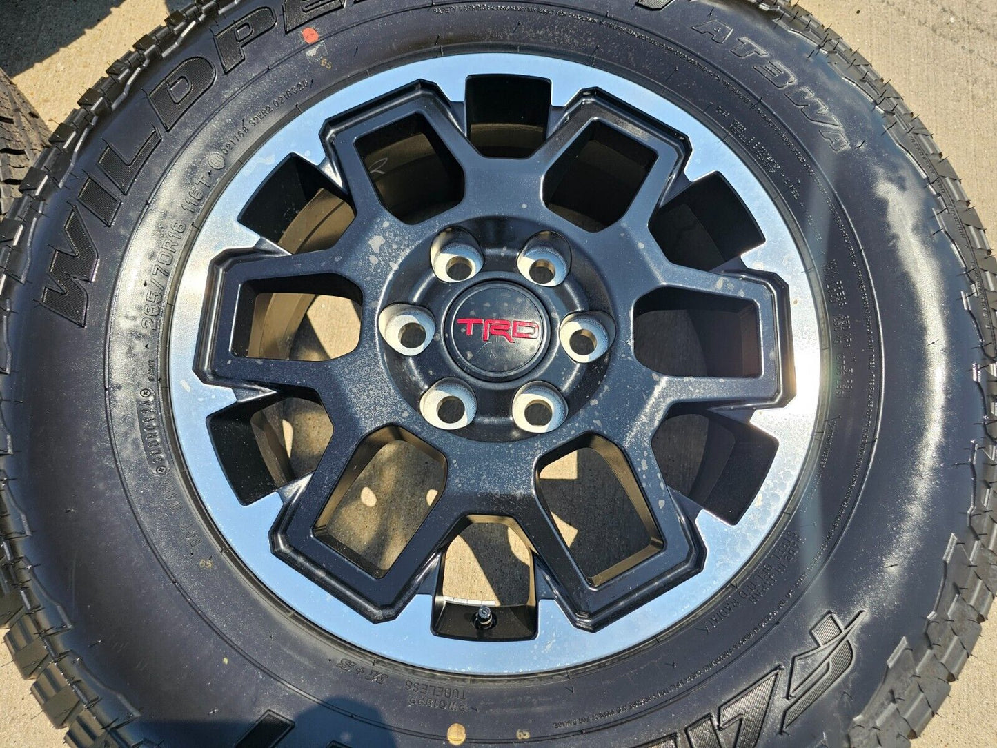 18" Toyota Tacoma 4Runner TRD OEM wheels rims tires 2024 2025