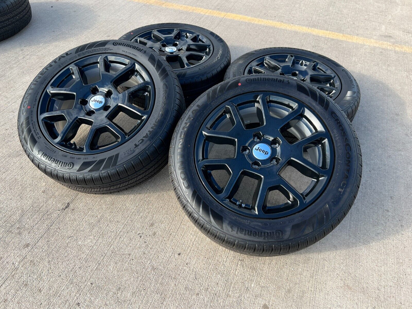 17" Jeep Cherokee wheels OEM rims Compass 9257 9225 Renegade NEW