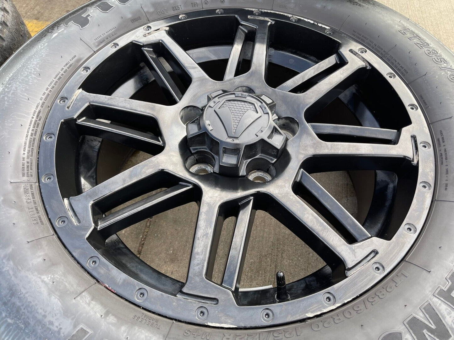 20" Toyota Tundra TSS TRD T Force OEM black wheels rims 5x150 tires