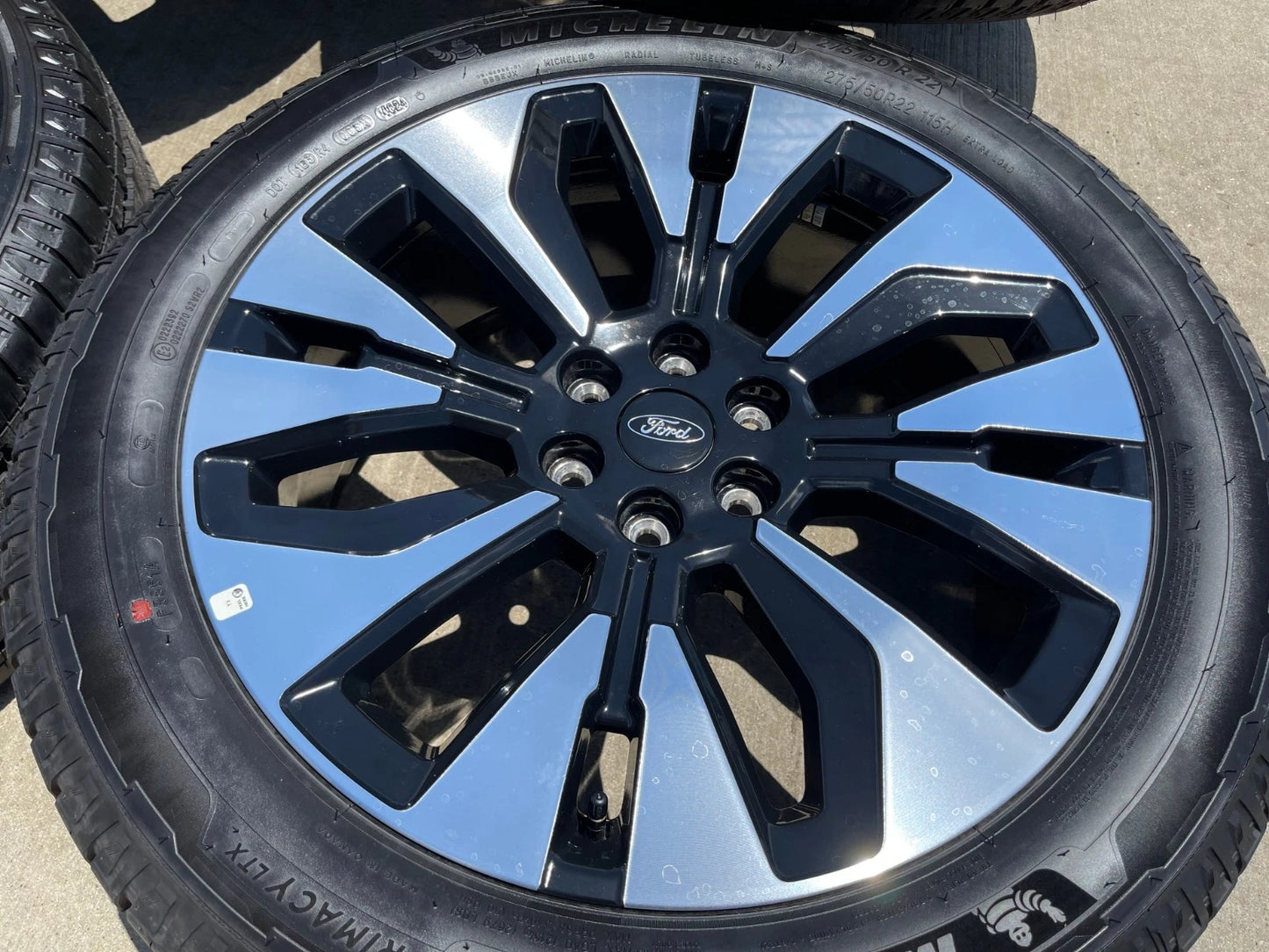 22" Ford F-150 LIMITED Plus OEM rims wheels Expedition MICHELIN 2025 2026 NEW