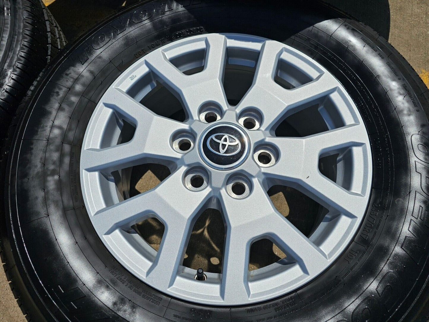 17" Toyota Tacoma 4Runner TRD OEM wheels rims tires 2024 2025