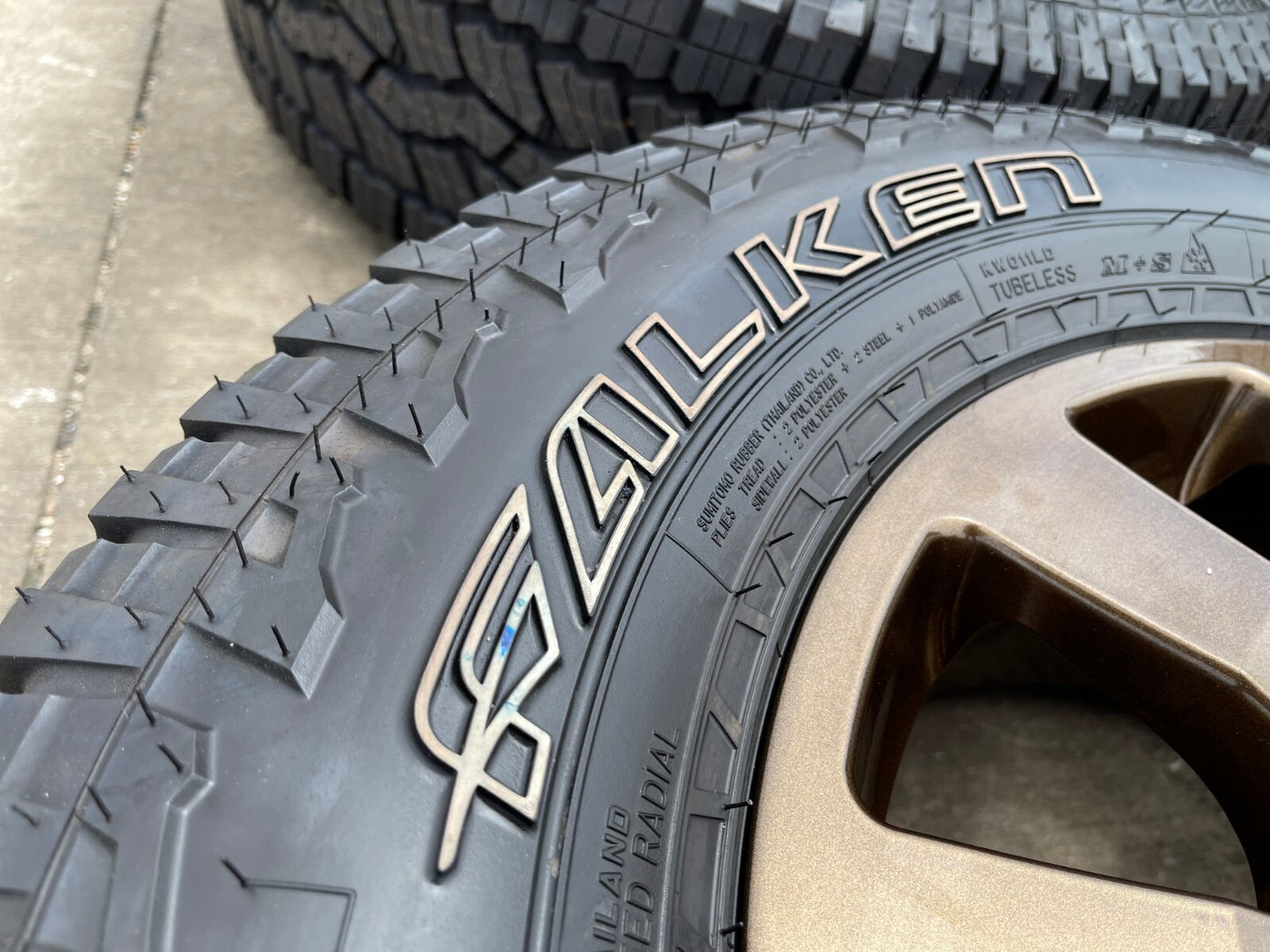 18" Toyota Land Cruiser OEM TRD wheels rims 95952 Tundra Sequoia BRONZE