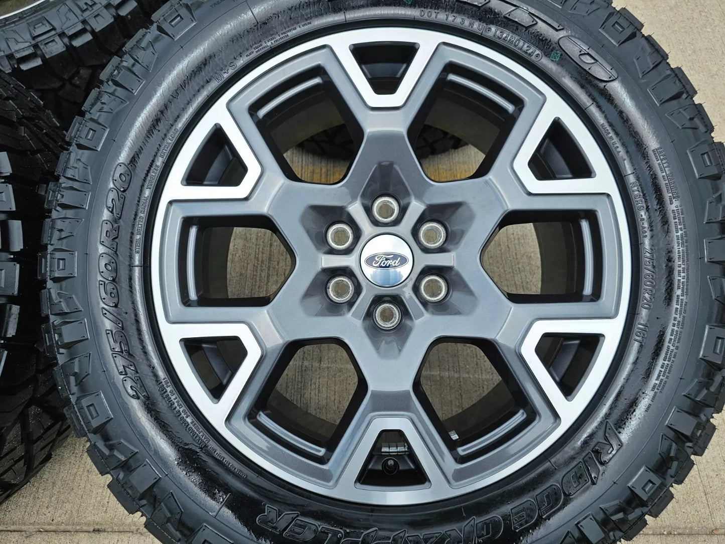 20" Ford F-150 LARIAT Limited OEM rims wheels Expedition 2025 NEW NITTO