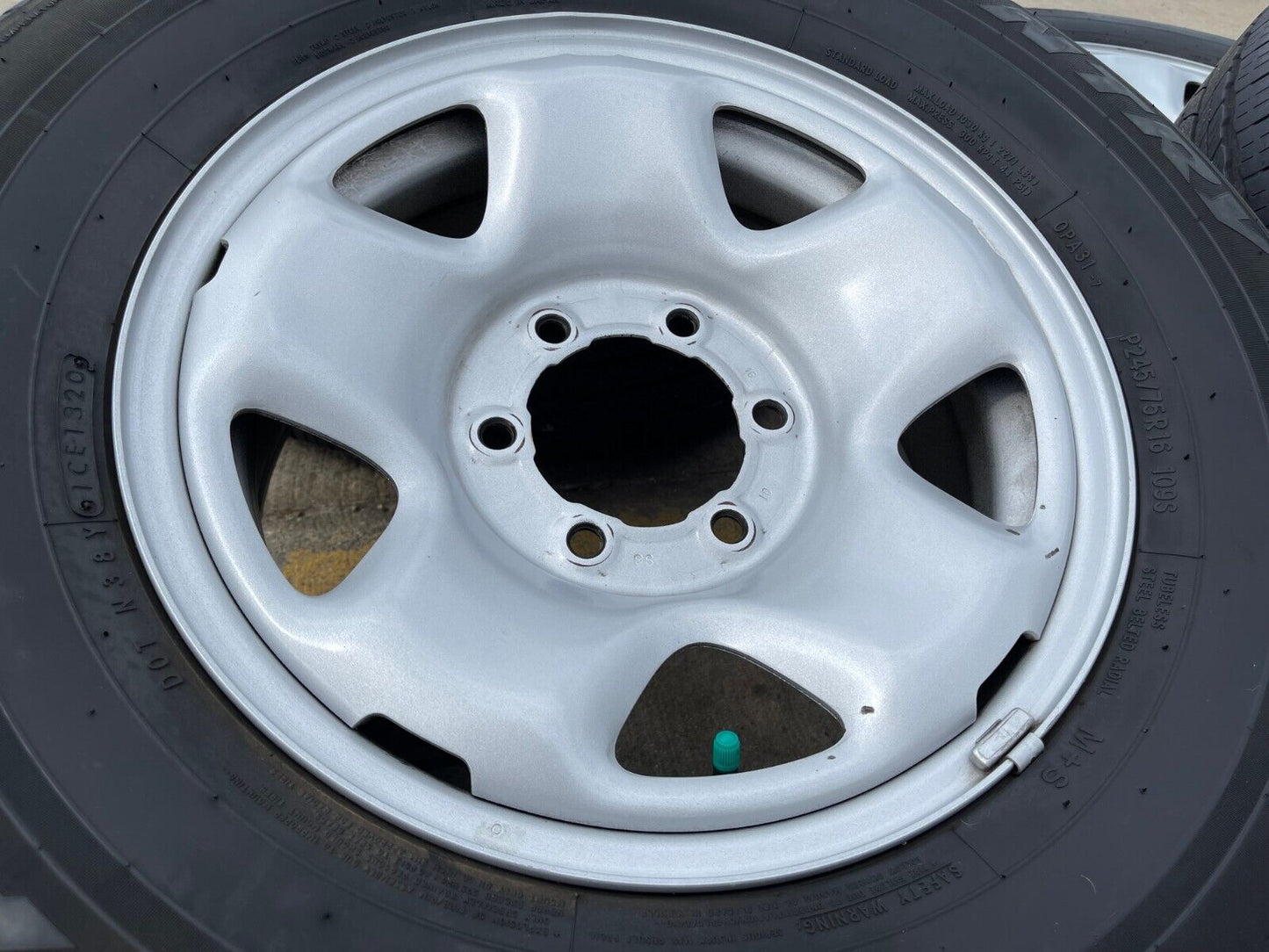 16" Toyota Tacoma OEM steel wheels rims 75192 tires 2019 2020 2021 2022 2023