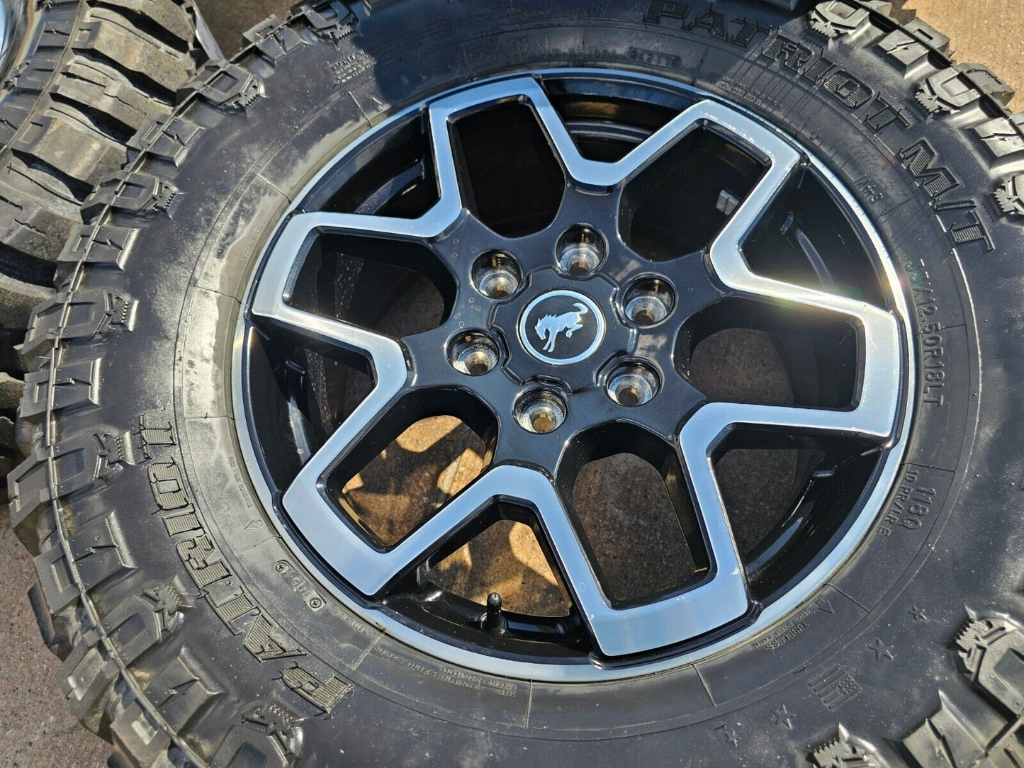 18" Ford Ranger Bronco wheels rims 95213 6x139 tires 2022 2023 2024 2025 33"