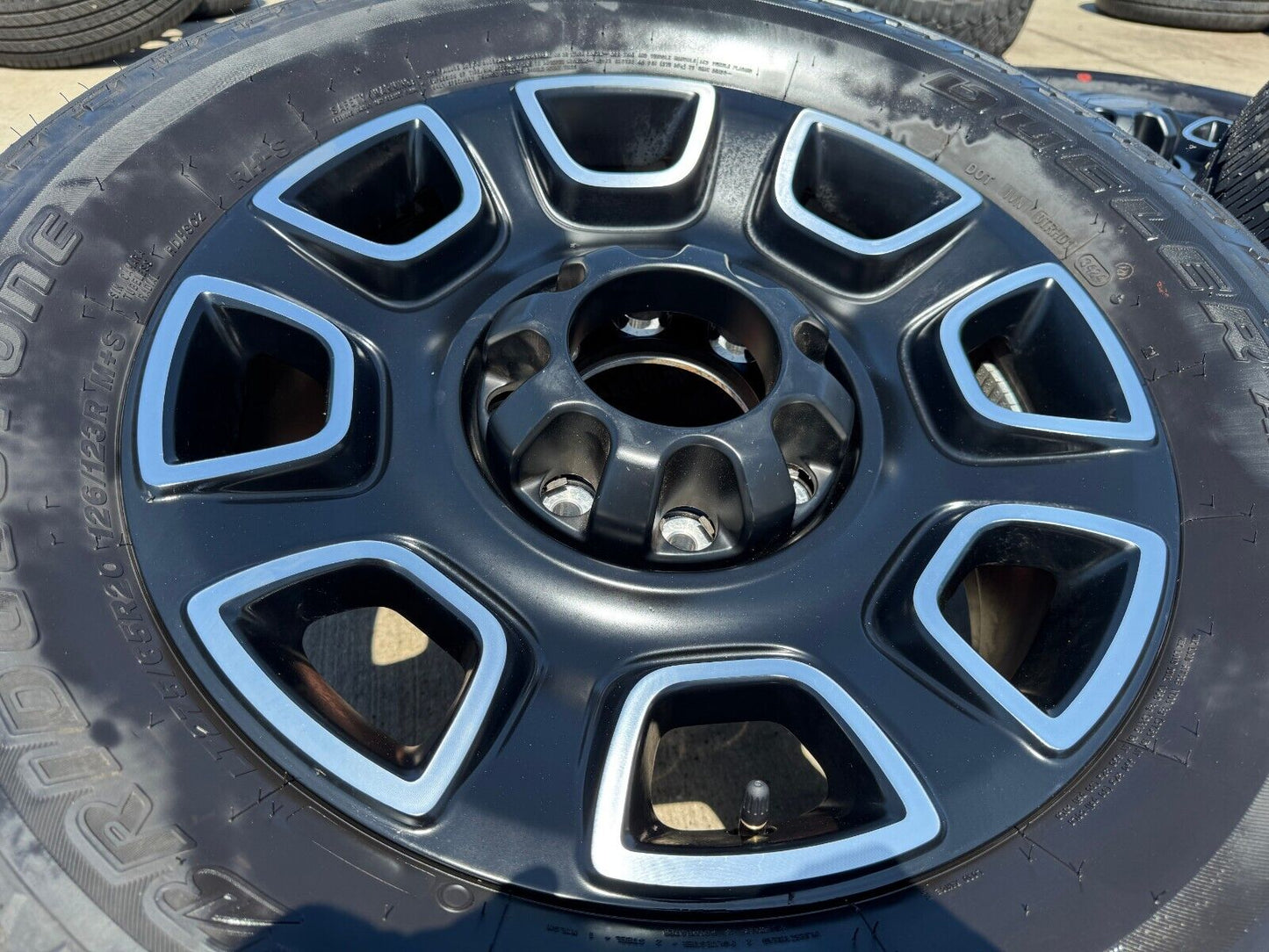20" Ford F-250 F-350 OEM Lariat Platinum wheels rims 10486 tires BRIDGESTONE