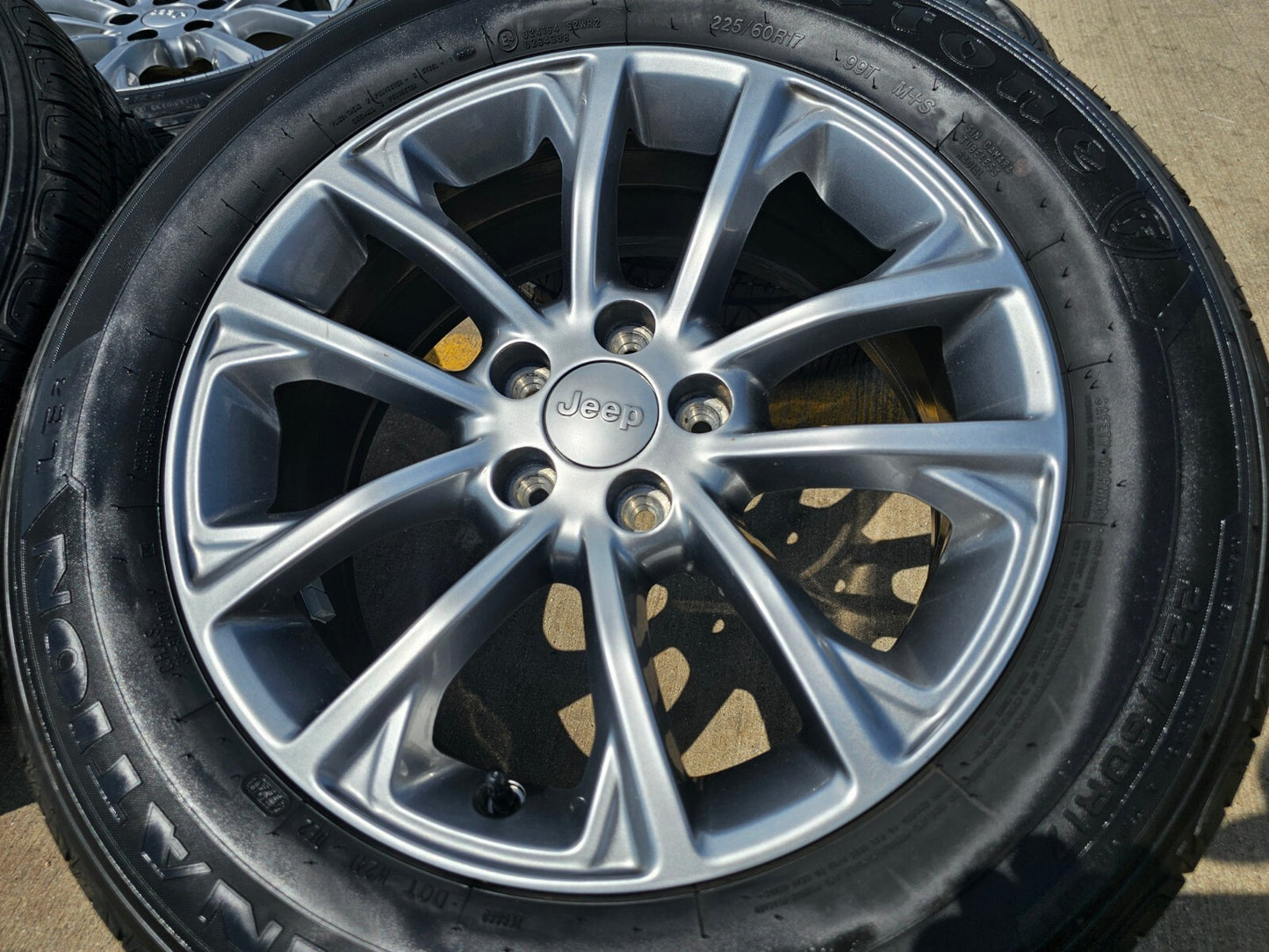 17" Jeep Cherokee wheels OEM rims Compass Renegade 9201 tires
