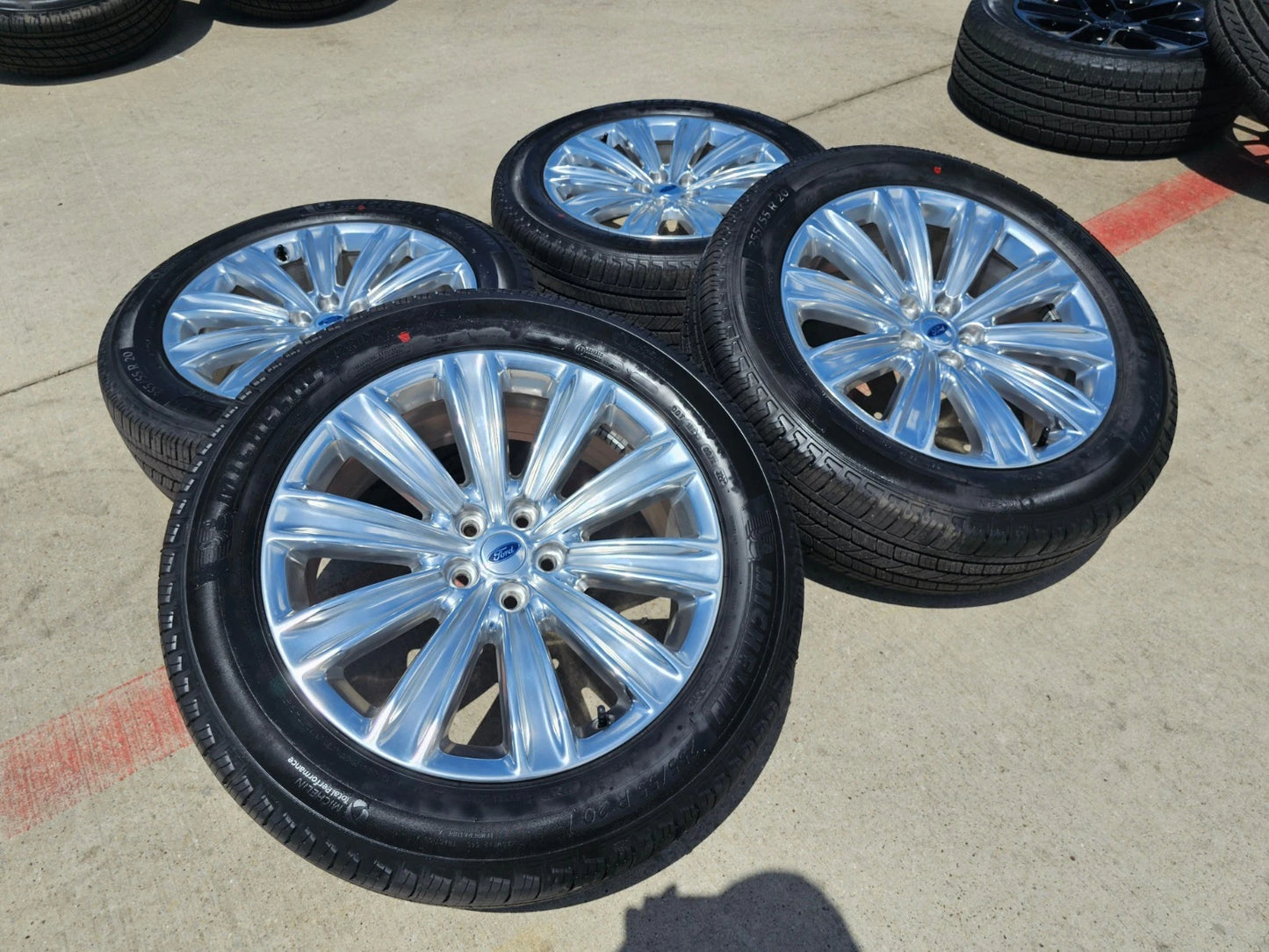 20" Ford Explorer Limited OEM rims wheels 10269 Lincoln Aviator 2024 2025 NEW