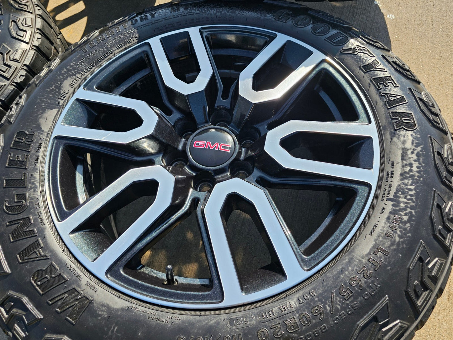 20" GMC Sierra Yukon AT4X Silverado OEM 5914 wheels rims 2022 2023 2024 2025